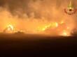 Maxi incendio di balle di fieno in una masseria di Torre Lapillo, all’opera cinque squadre dei vigili del fuoco