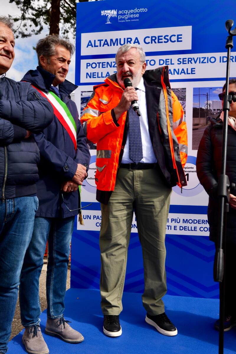 Altamura, Acquedotto pugliese investe tre milioni di euro per potenziare il servizio idrico e fognario – VIDEO Altamura, Acquedotto pugliese investe tre milioni di euro per potenziare il servizio idrico e fognario – VIDEO
