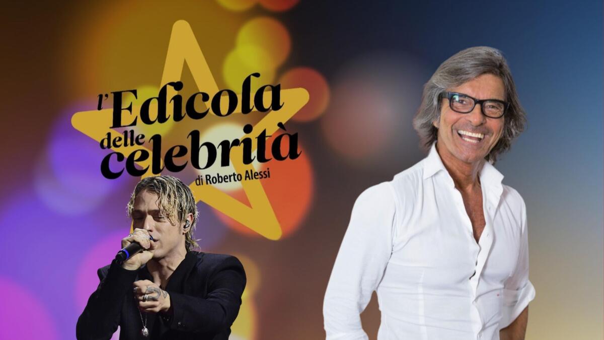 Galleria foto 'L’Edicola delle celebrità, Mew e Irama più che Amici' - foto 1