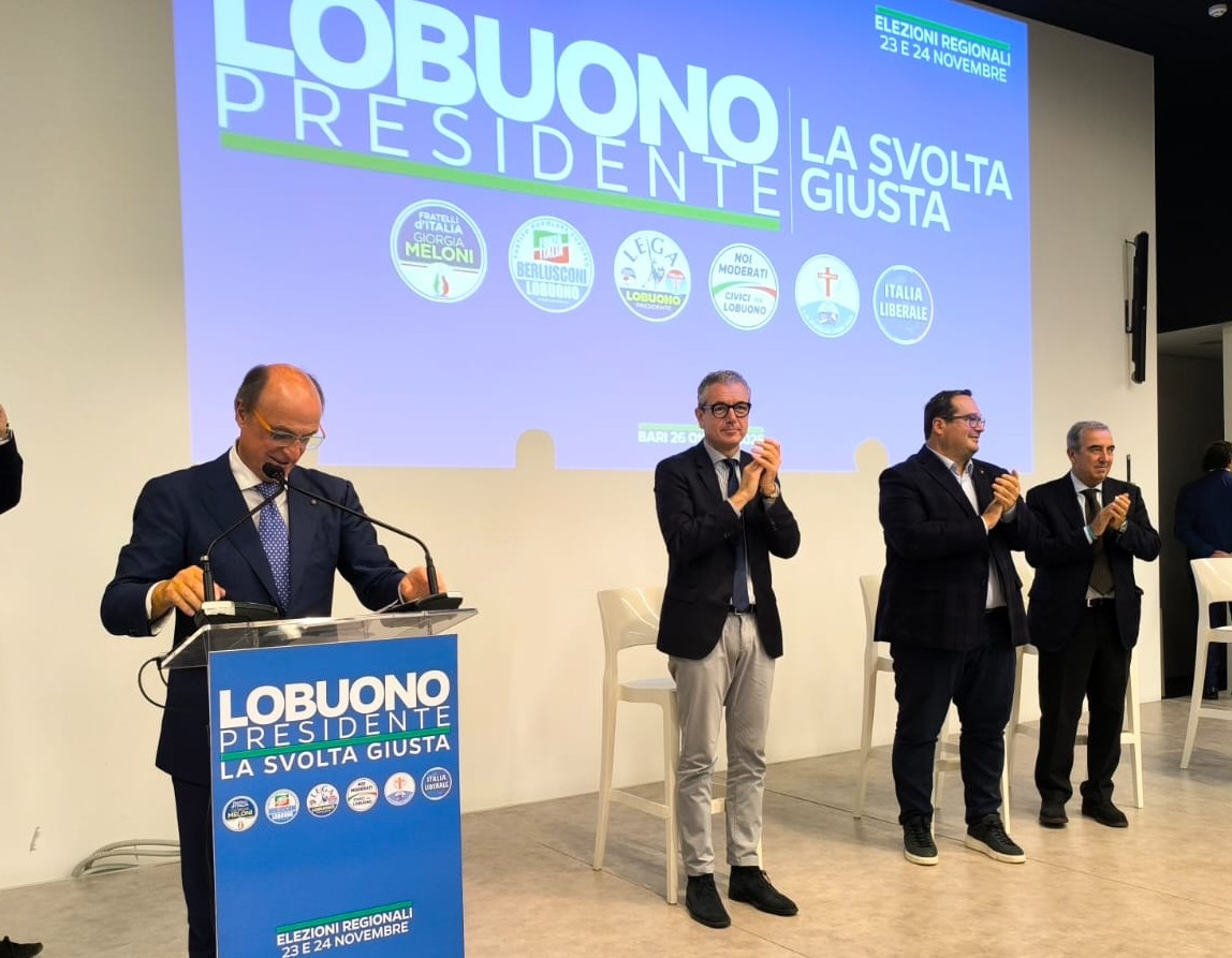 Galleria foto 'Regionali, Lobuono da Bari: «È una sfida che si può vincere. Centrosinistra diviso»' - foto 1