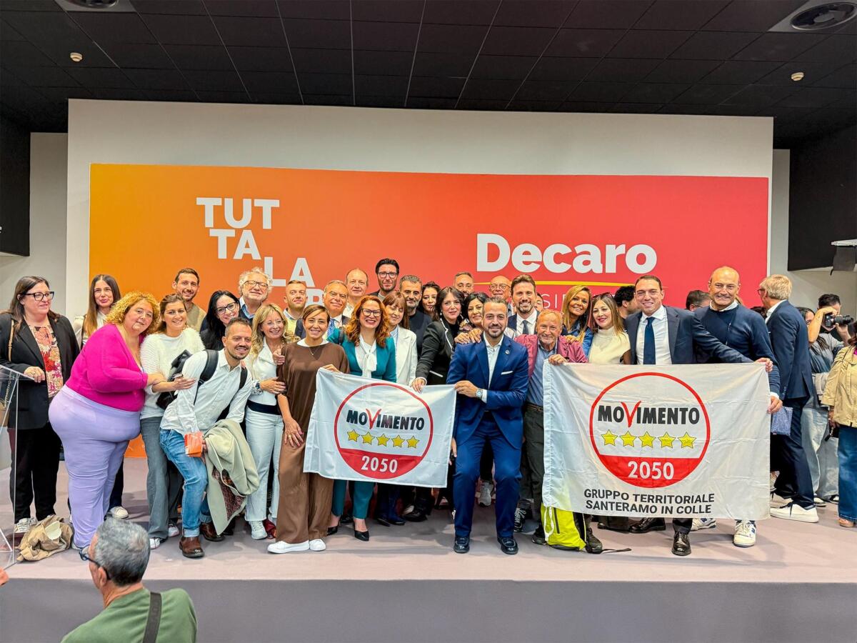 Regionali in Puglia, il Movimento 5 stelle: «Sosteniamo Decaro per un progetto concreto e di rinnovamento» Regionali in Puglia, il Movimento 5 stelle: «Sosteniamo Decaro per un progetto concreto e di rinnovamento»