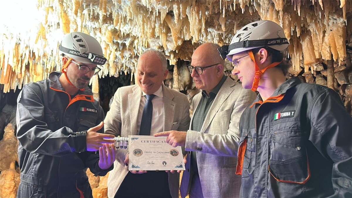 Galleria foto 'Grotte di Castellana, un successo le missioni Care-1 e 2: «Risultati che aprono nuove prospettive per la ricerca» – FOTO' - foto 3