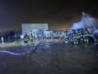 Noicattaro, vasto incendio in un deposito di un’azienda di rifiuti: distrutti 11 mezzi