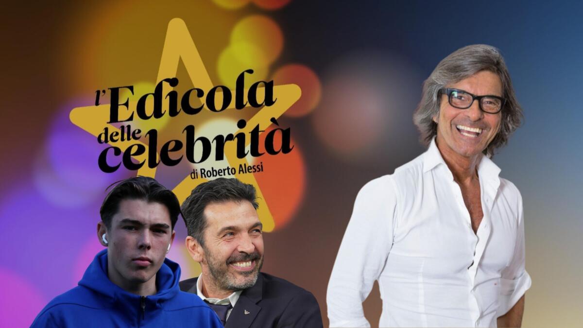 L’Edicola delle celebrità, Luis Thomas Buffon sulle orme del padre… ma da goleador L’Edicola delle celebrità, Luis Thomas Buffon sulle orme del padre… ma da goleador
