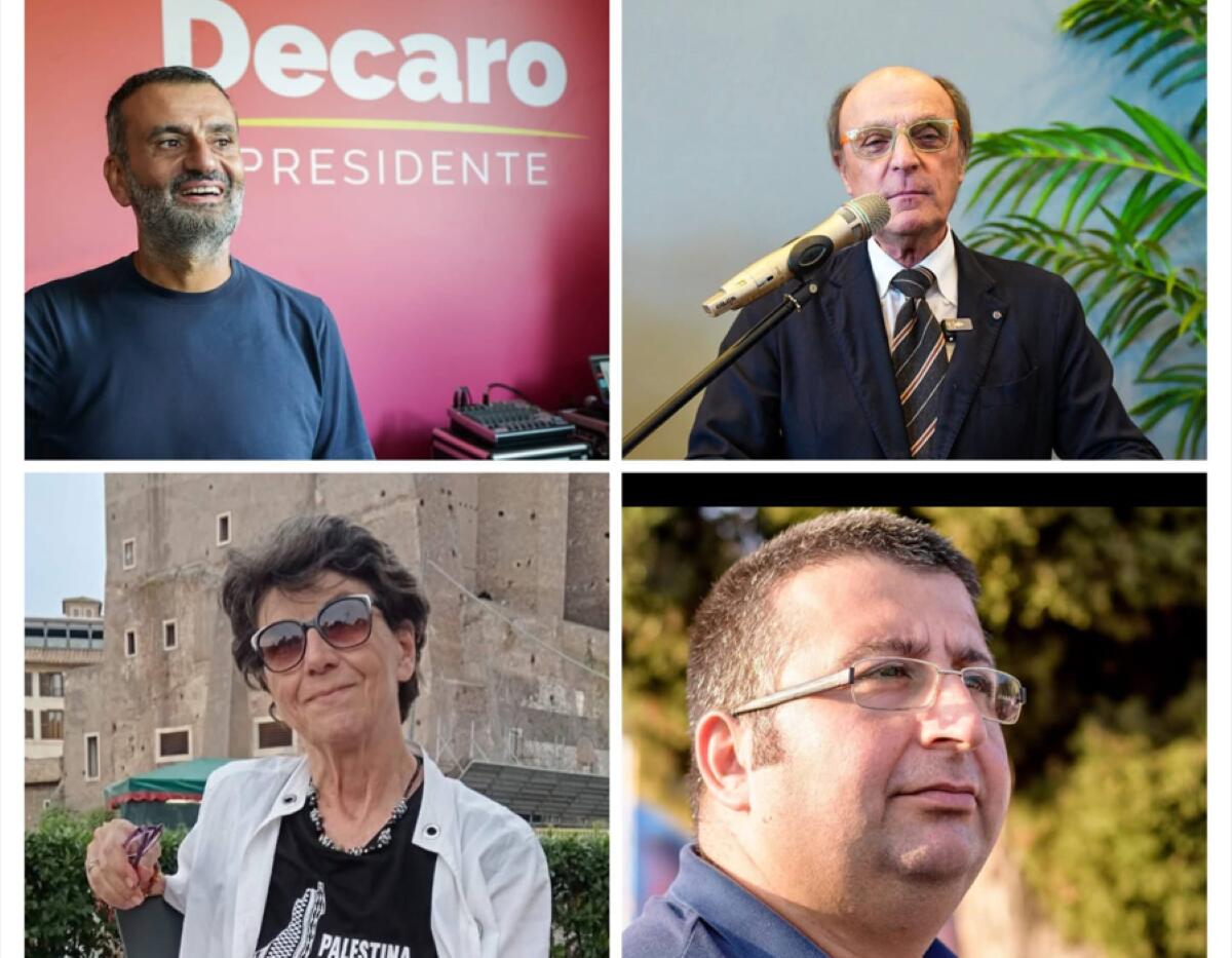 Regionali in Puglia, i 4 candidati firmano manifesto per la legalità e trasparenza: «Un patto morale e politico» Regionali in Puglia, i 4 candidati firmano manifesto per la legalità e trasparenza: «Un patto morale e politico»