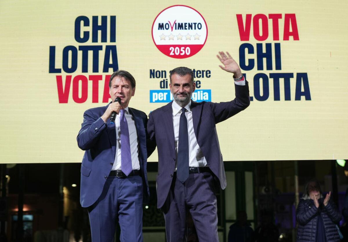 Galleria foto 'Regionali in Puglia, Conte a Bari: «Decaro è il miglior interprete per questo progetto politico»' - foto 1