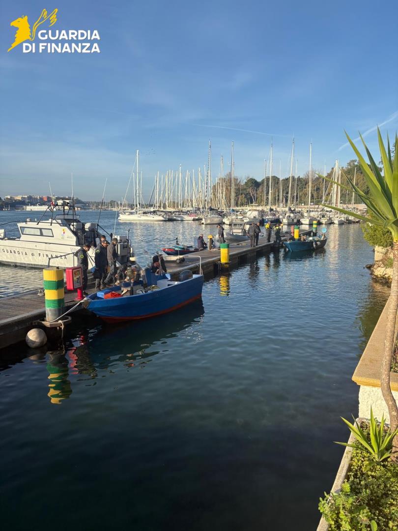 Contrasto alla pesca di frodo nel Brindisino, sequestrati oltre 100 chili di prodotto ittico nel porto – FOTO