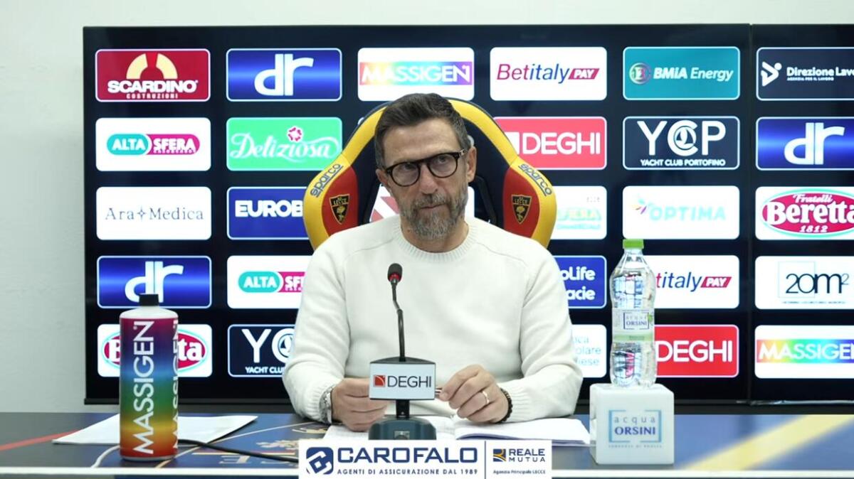 Galleria foto 'Verso Fiorentina-Lecce, Di Francesco: «Loro vogliono per forza fare risultato. Servirà equilibrio»' - foto 1