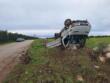 Autocarro finisce fuori strada e si ribalta sulla provinciale tra Andria e Bisceglie: 30enne in ospedale – FOTO