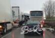 Casamassima, incidente sulla SS100: tir rimane bloccato al centro della carreggiata