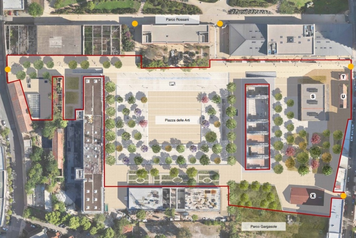 Galleria foto 'Bari, piazza d’Arti nell’ex caserma Rossani: arriva l’ok al nuovo progetto' - foto 1