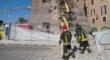 Roma, crolla parte della Torre dei Conti ai Fori Imperiali: ferito un operaio, traffico chiuso
