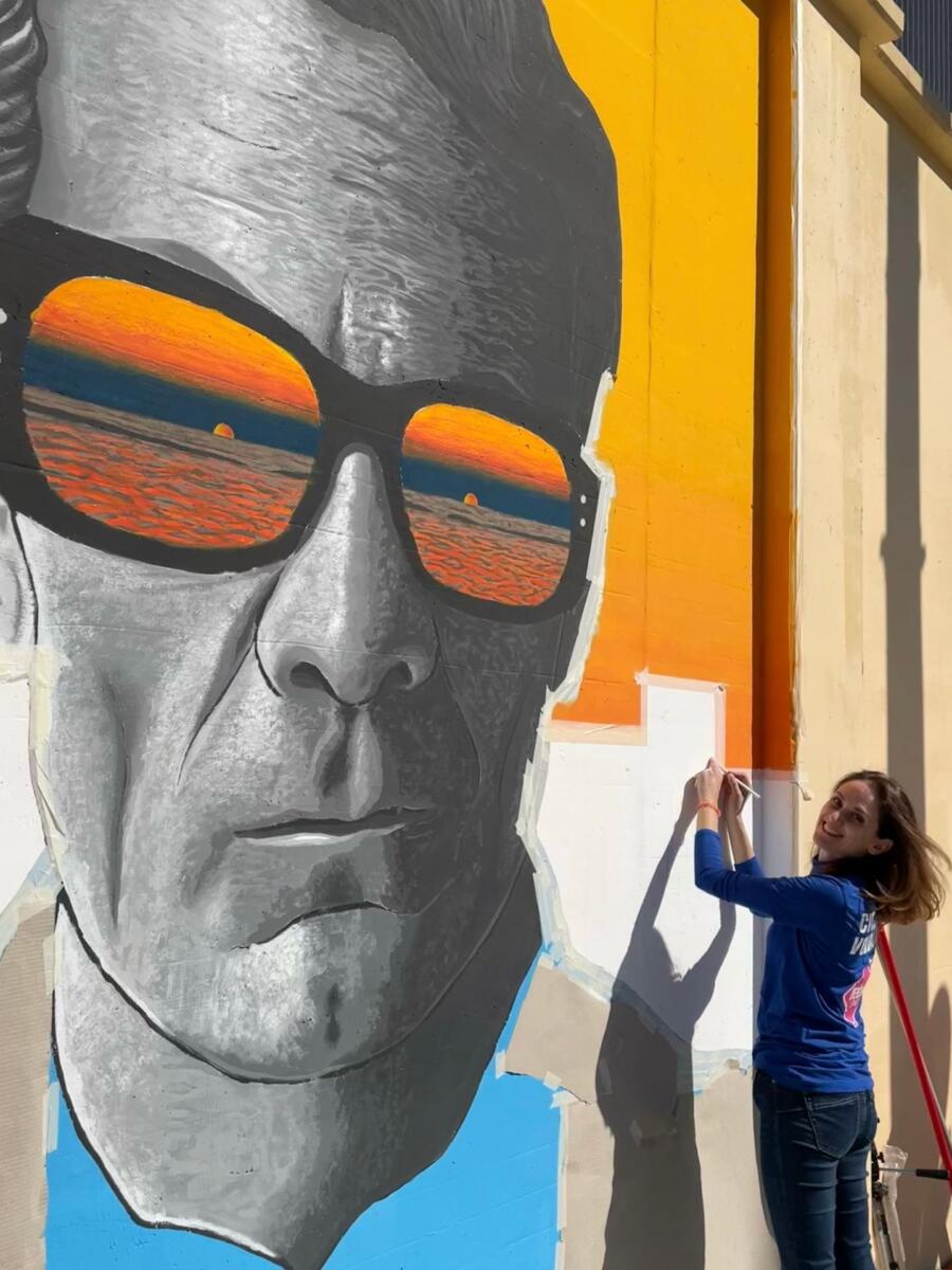 Galleria foto 'Bari, via al restauro del murale dedicato a Pasolini nel sottovia Duca degli Abruzzi: «Omaggio ai 50 anni dalla morte»' - foto 1