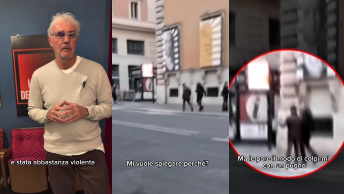 Giletti aggredito a Roma mentre indaga sul caso Orlandi, colpito da ex agente dei servizi segreti Giletti aggredito a Roma mentre indaga sul caso Orlandi, colpito da ex agente dei servizi segreti