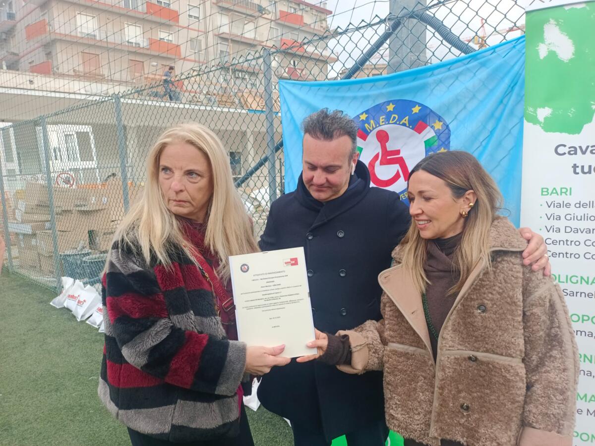 Galleria foto 'Bari, al Redentore un quadrangolare di calcio all’insegna dell’inclusione e dell’amicizia' - foto 1