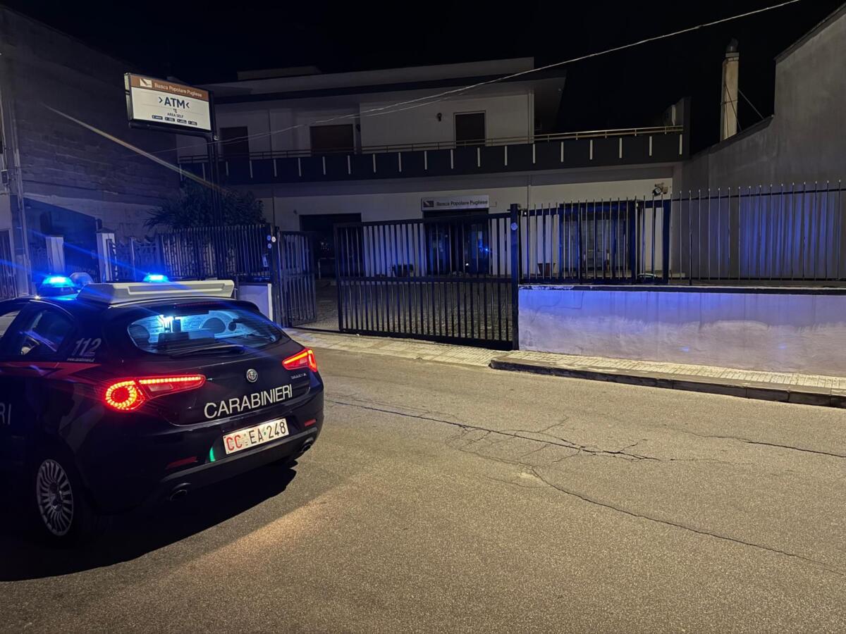 Assalti ai bancomat, Anci Puglia scrive al ministro Piantedosi: «Sia garantita la sicurezza dei cittadini» Assalti ai bancomat, Anci Puglia scrive al ministro Piantedosi: «Sia garantita la sicurezza dei cittadini»
