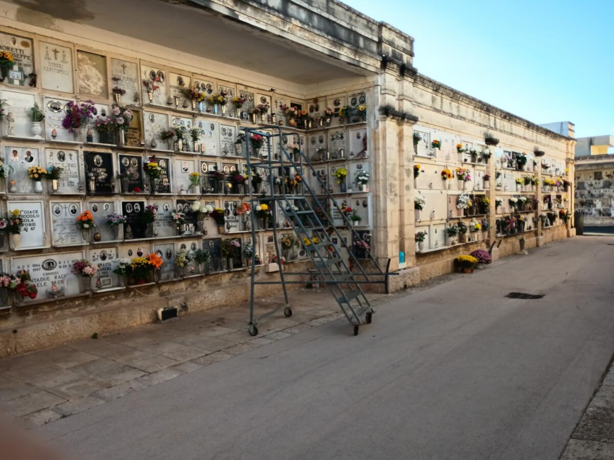 Presunto traffico illecito di loculi al cimitero di Modugno: parte un’altra inchiesta Presunto traffico illecito di loculi al cimitero di Modugno: parte un’altra inchiesta