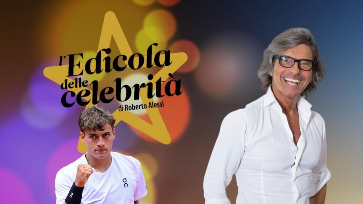 Galleria foto 'L’Edicola delle celebrità, Flavio Cobolli: Matilde, il segreto della nuova star del tennis italiano' - foto 1