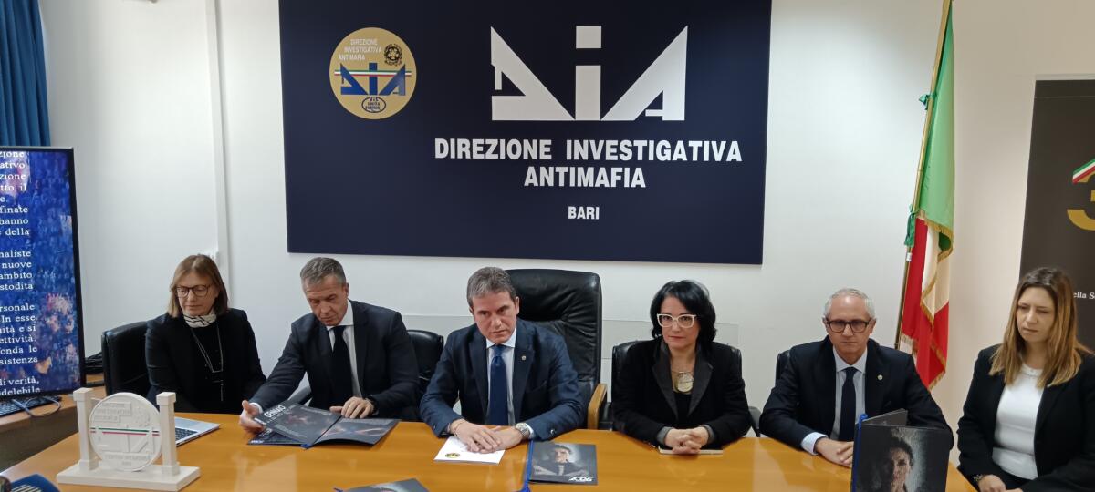 Galleria foto 'Mafia, in Puglia confiscati beni per 30 milioni di euro nel 2025: «Foggia preoccupa. Faro sulla criminalità albanese»' - foto 1