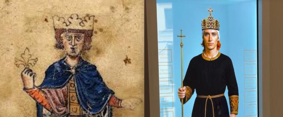 Galleria foto 'Federico II “torna in vita” a Lucera: l’imperatore in un ologramma 3D per la prima volta in Italia – VIDEO' - foto 1