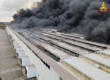 Incendio nel Barese, a fuoco lo stabilimento della Terminal Puglia tra Adelfia e Rutigliano – FOTO e VIDEO