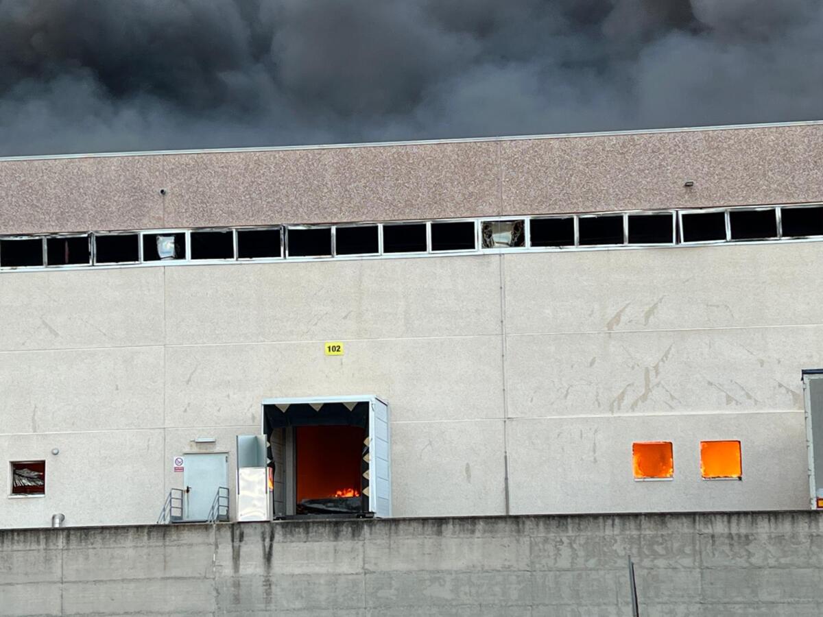 Galleria foto 'Incendio alla Terminal Puglia di Rutigliano, allerta per la qualità dell’aria: monitoraggio costante dell’Arpa' - foto 2