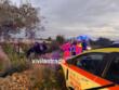 Conversano, auto finisce fuori strada e si ribalta lungo al provinciale 101: una donna in codice rosso