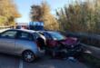 Canosa di Puglia, scontro tra due auto sulla strada statale 93: cinque feriti trasportati in ospedale