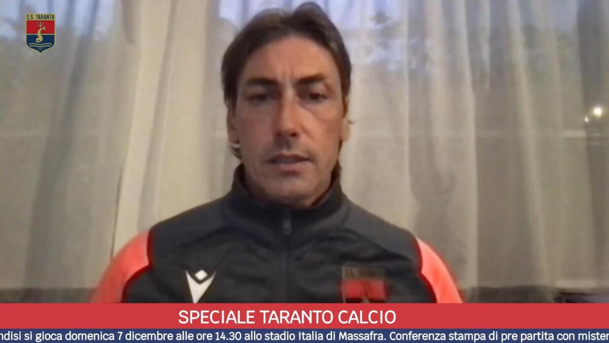 Galleria foto 'Taranto-Brindisi, conferenza stampa di pre partita con mister Luigi Panarelli' - foto 1