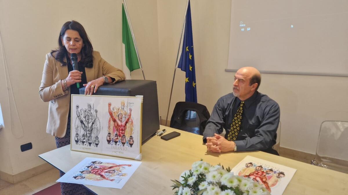 Galleria foto 'Dalle anfore del 480 a.C. ai Giochi del Mediterraneo: la strada dell’Atleta di Taranto' - foto 1