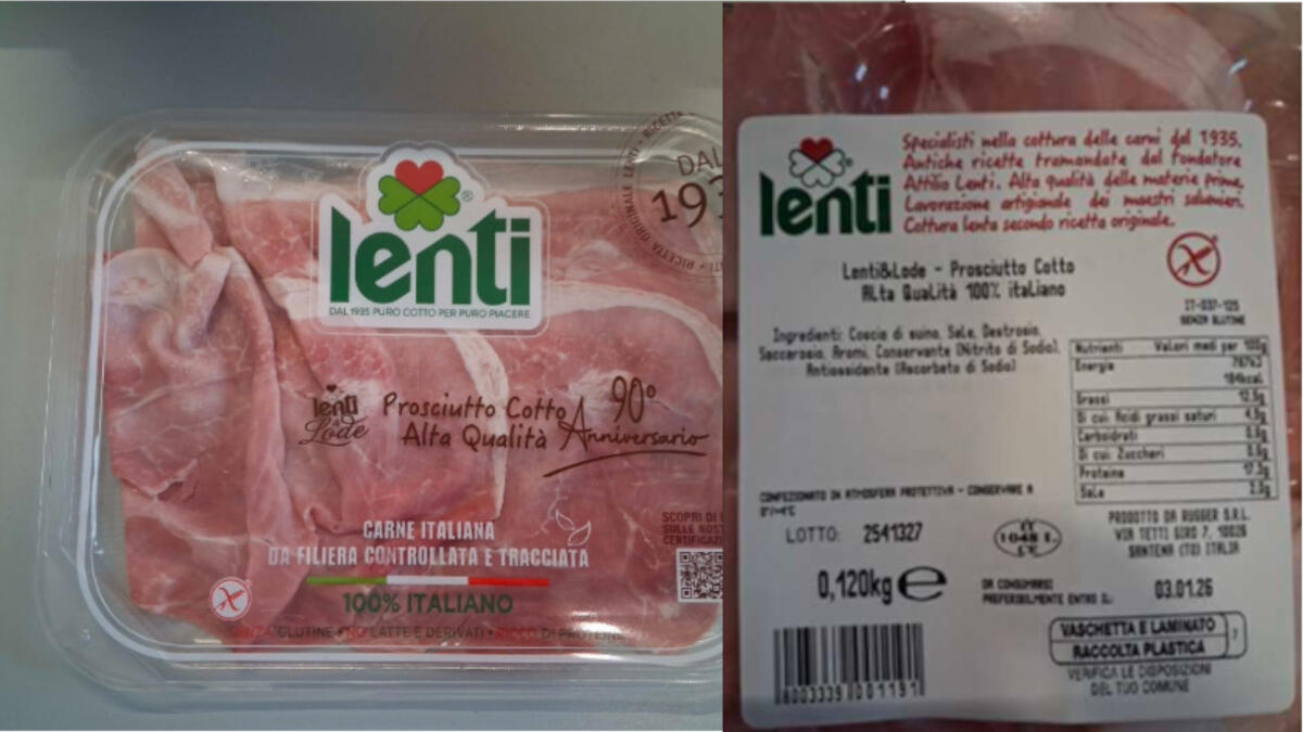 Galleria foto 'Rischio listeria, il ministero della Salute richiama prosciutto cotto e fesa di tacchino: i lotti interessati' - foto 1
