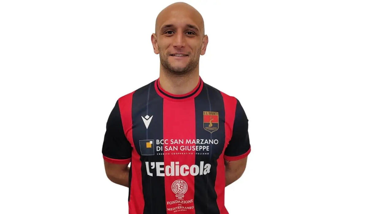 Galleria foto 'SS Taranto, una nuova freccia per mister Panarelli: ecco Sante Russo' - foto 1