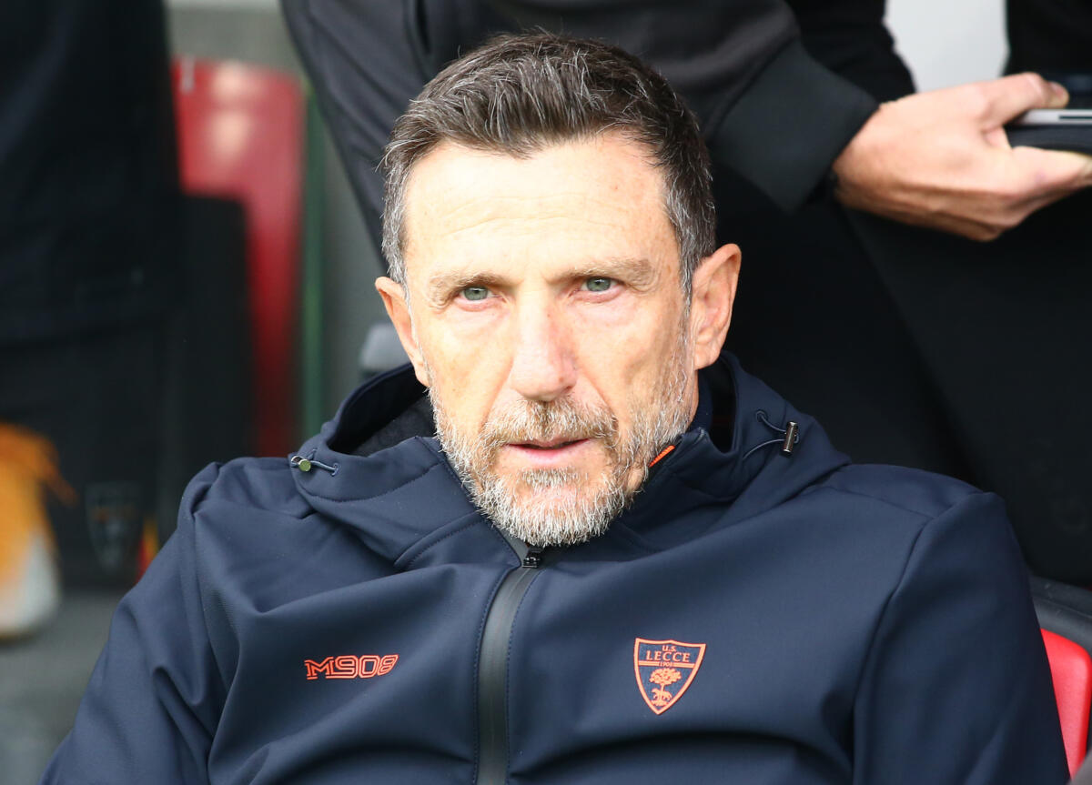 Serie A, respinto il ricorso del Lecce: confermati i due turni di stop per mister Eusebio Di Francesco Serie A, respinto il ricorso del Lecce: confermati i due turni di stop per mister Eusebio Di Francesco