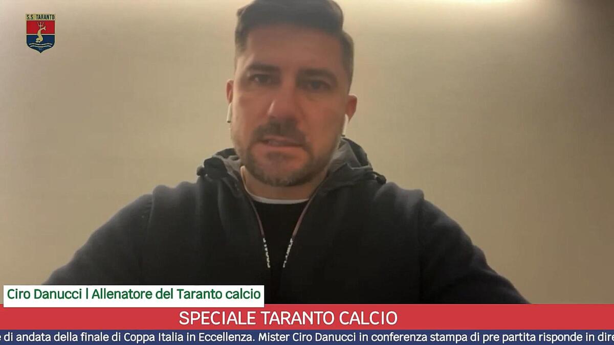 Coppa Italia in Eccellenza: Taranto-Bisceglie, conferenza di pre partita con mister Danucci – IN DIRETTA Coppa Italia in Eccellenza: Taranto-Bisceglie, conferenza di pre partita con mister Danucci – IN DIRETTA