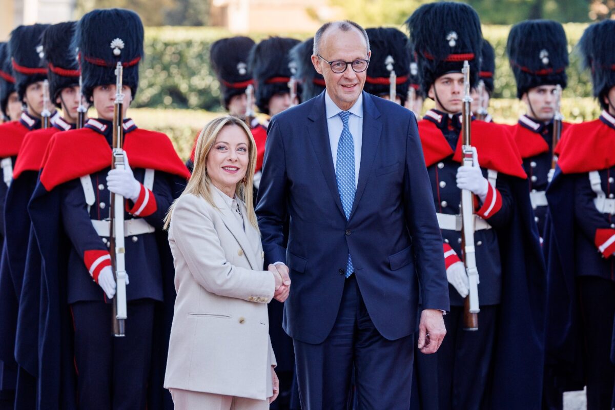 Galleria foto 'Meloni e Merz a Roma: Italia e Germania rafforzano l’asse su difesa, Ue e Ucraina' - foto 1