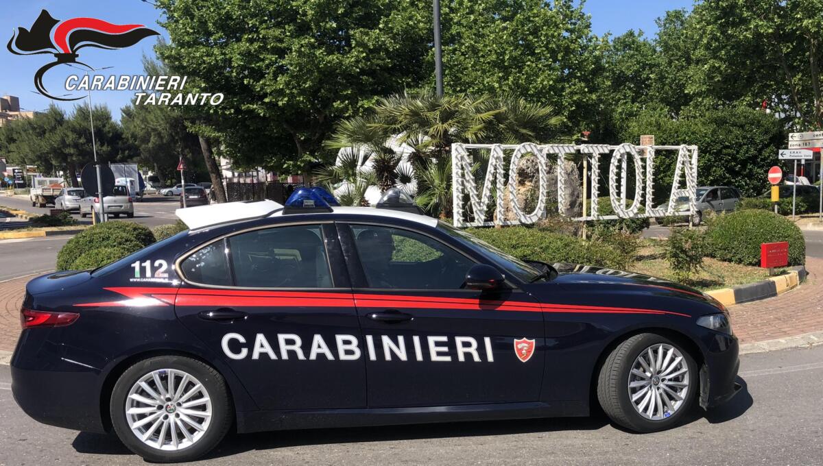 Galleria foto 'Mottola, rapinano un imprenditore e suo figlio nella loro azienda: arrestati tre tarantini' - foto 1