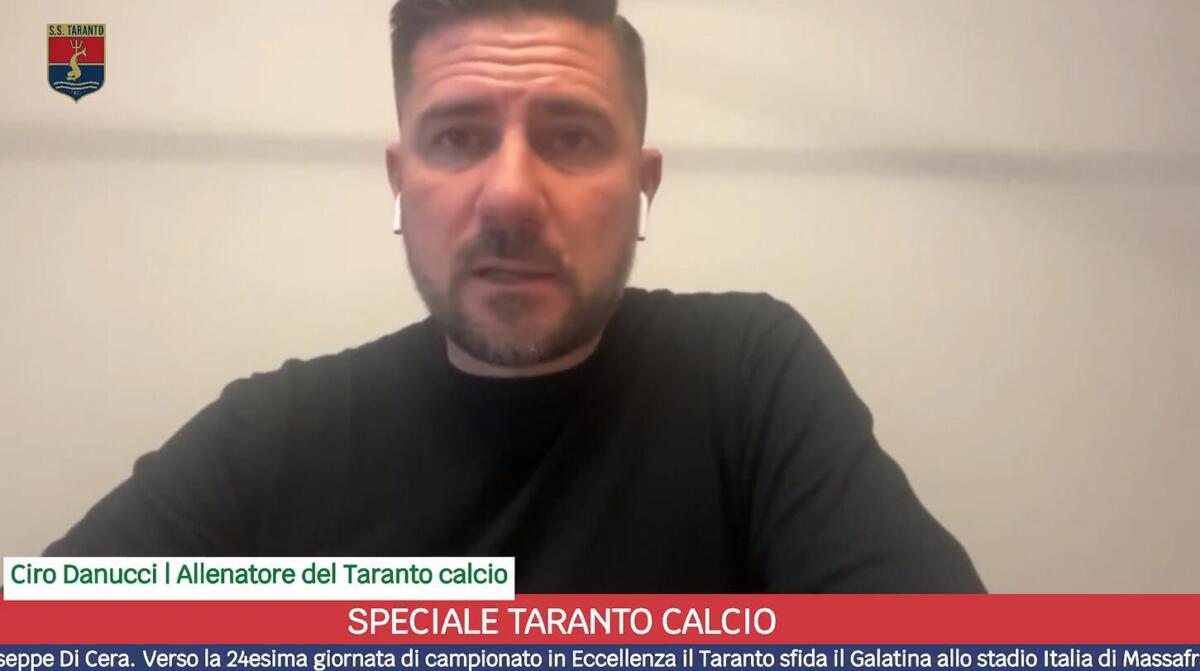 Eccellenza: Taranto-Galatina, conferenza stampa di prepartita con mister Ciro Danucci – IN DIRETTA Eccellenza: Taranto-Galatina, conferenza stampa di prepartita con mister Ciro Danucci – IN DIRETTA