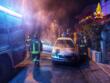 Auto a fuoco a San Vito dei Normanni: intervento dei vigili del fuoco nel centro abitato