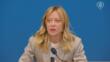 Alla Camera dei Deputati la conferenza stampa di inizio anno della premier Giorgia Meloni – VIDEO