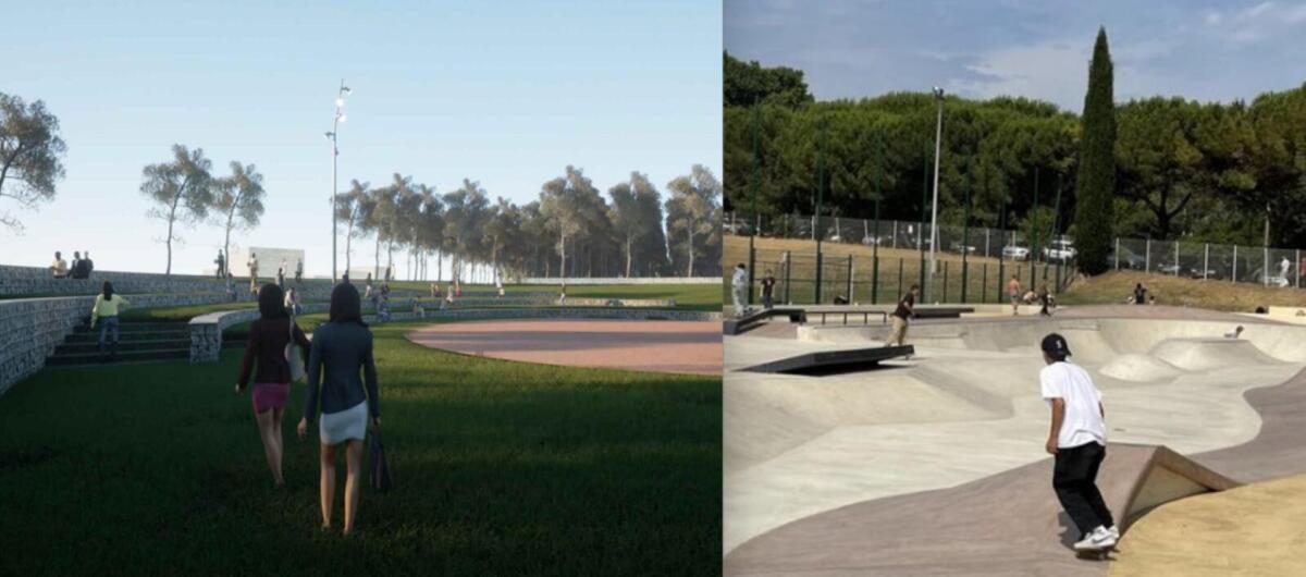 Galleria foto 'A Bari il Parco Costasud si completa: in arrivo skatepark, anfiteatro e pista da bici-cross per il Lotto 6' - foto 1