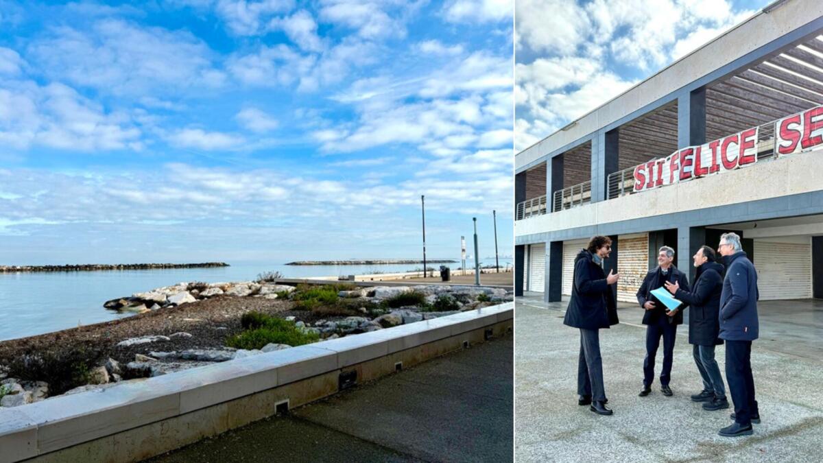 Bari, Petruzzelli e Bellotti visitano il waterfront di San Girolamo: l’Università punta a spazi sportivi e sostenibili Bari, Petruzzelli e Bellotti visitano il waterfront di San Girolamo: l’Università punta a spazi sportivi e sostenibili