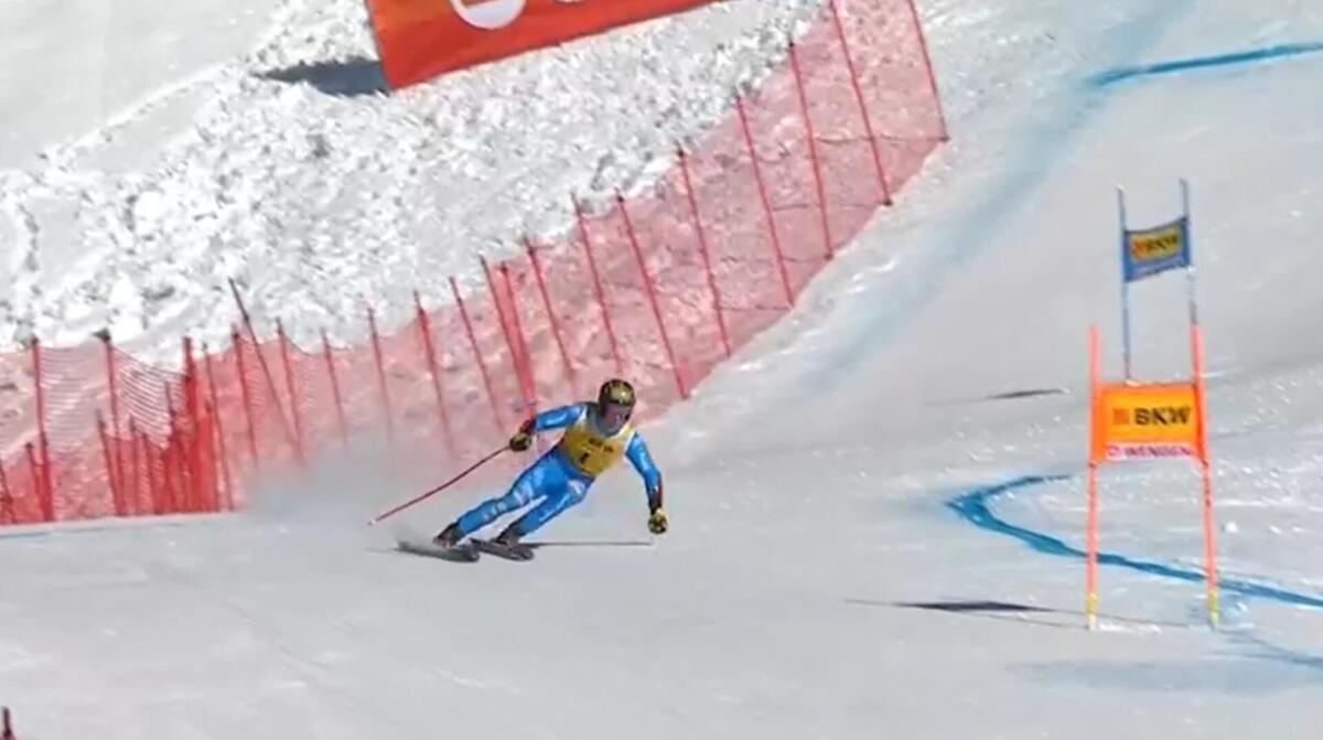 Galleria foto 'Sci Alpino: Giovanni Franzoni trionfa nel Super-G di Wengen, prima vittoria in Coppa del Mondo' - foto 1