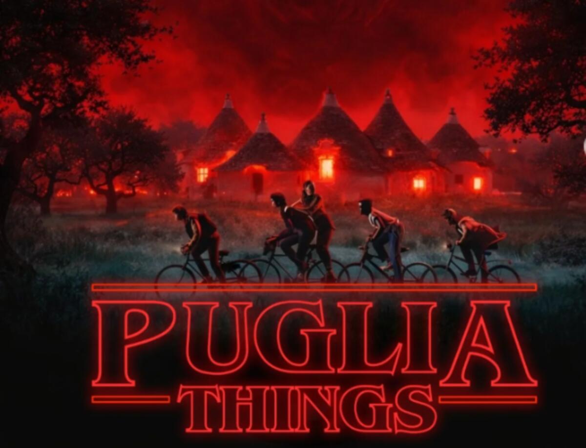 Da Bari a Taranto, la Puglia finisce nel sottosopra per il finale di “Stranger Things” – FOTO Da Bari a Taranto, la Puglia finisce nel sottosopra per il finale di “Stranger Things” – FOTO