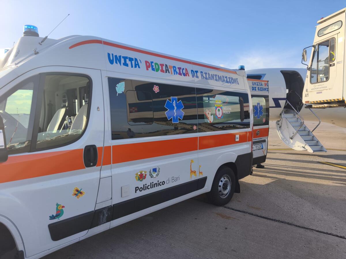 Bimbo di 8 anni con una malattia rara trasferito dal Gaslini al Pediatrico di Bari per le cure palliative