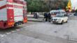 Incidente a Brindisi, scontro tra due auto al rione Bozzano: sul posto 118 e Vigili del Fuoco