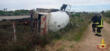 Paura in Salento: si ribalta un’autocisterna carica di Gpl. Autista ferito, Sp 367 chiusa per il travaso del gas