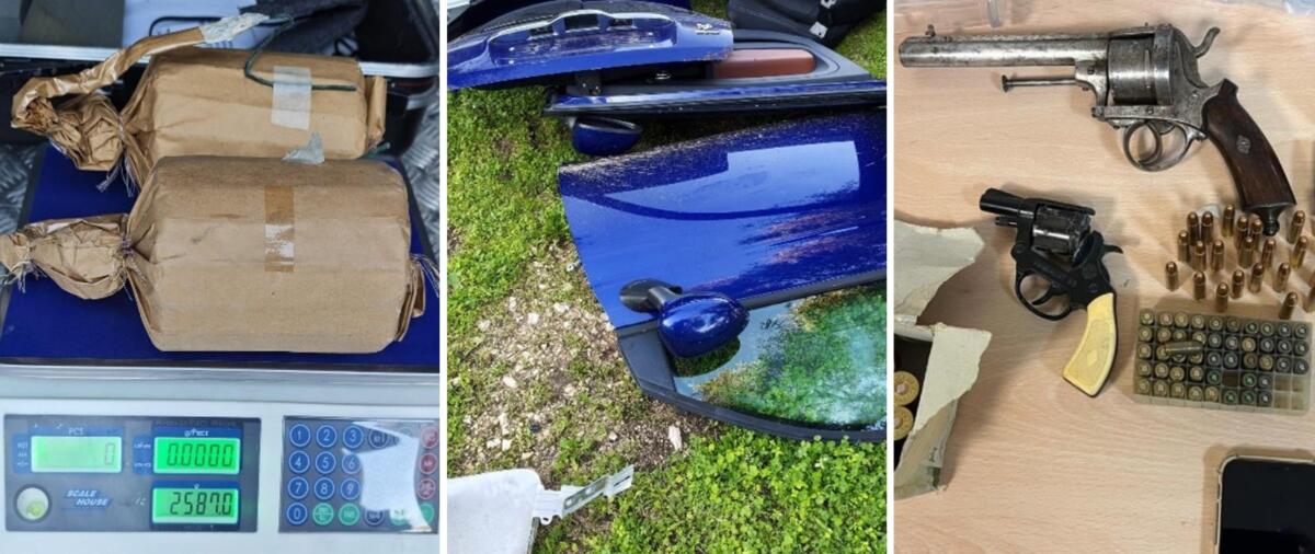 In una casa di campagna a Trani trovate armi, esplosivo e parti di auto rubate: denunciate due persone In una casa di campagna a Trani trovate armi, esplosivo e parti di auto rubate: denunciate due persone