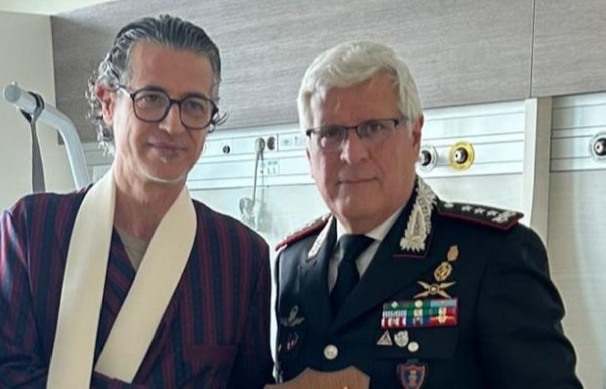Galleria foto 'Assalto al portavalori nel Brindisino, il carabiniere ferito: «È il nostro mestiere». Visita del generale Masciulli' - foto 3