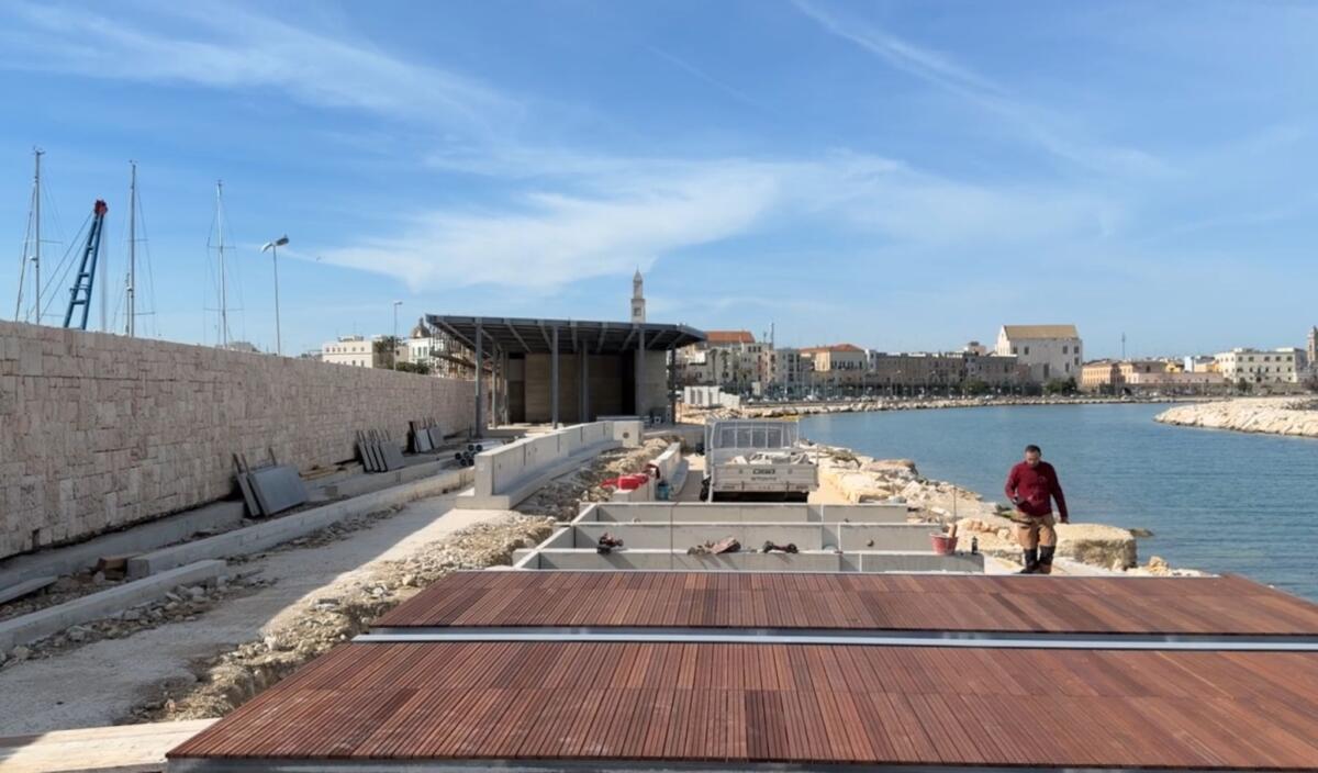 Bari, il “nuovo” molo Sant’Antonio: prendono forma il museo e la passeggiata sul mare Bari, il “nuovo” molo Sant’Antonio: prendono forma il museo e la passeggiata sul mare