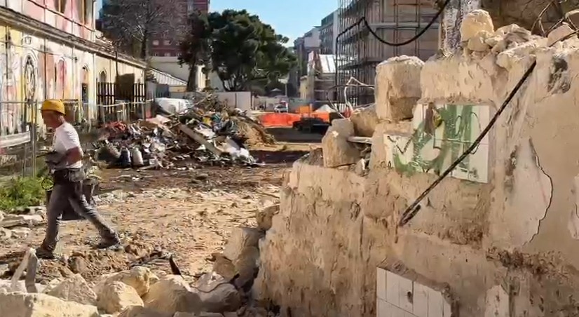 Bari, ex caserma Rossani: aperto il primo varco pubblico da via Giulio Petroni
